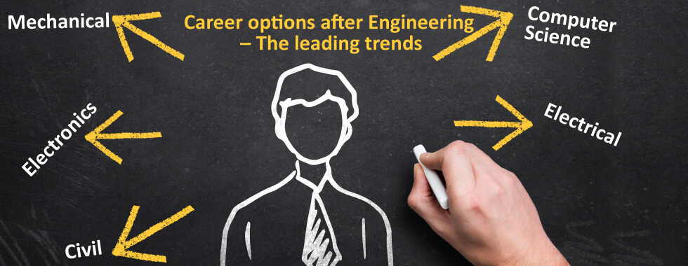 Career options after Engineering – The leading trends