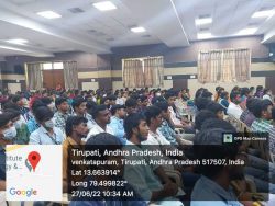Two Day workshop on “Intellectual property Rights” in “AITS- Tirupati-(1)
