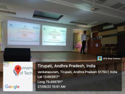 Two Day workshop on “Intellectual property Rights” in “AITS- Tirupati-(2)