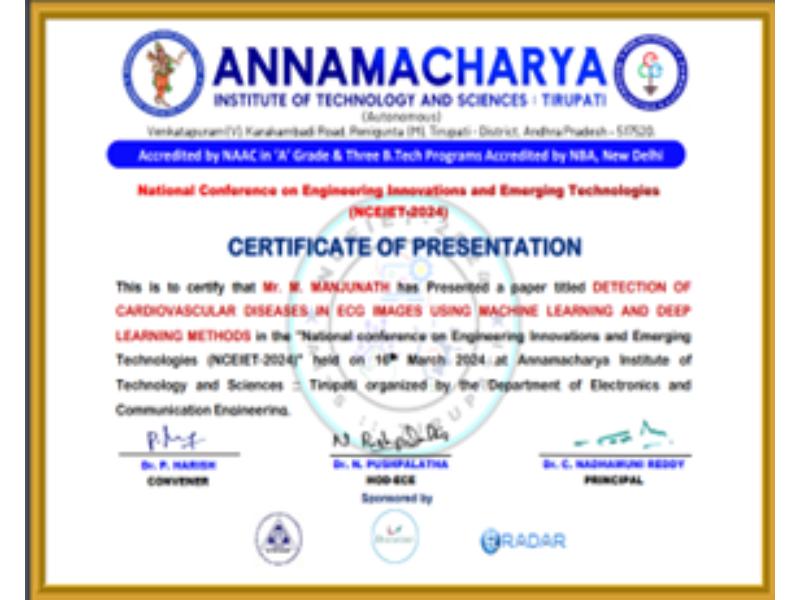 Electronics and Communication Engineering
